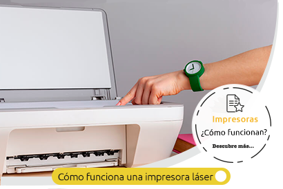 como funciona impresora laser multifuncion