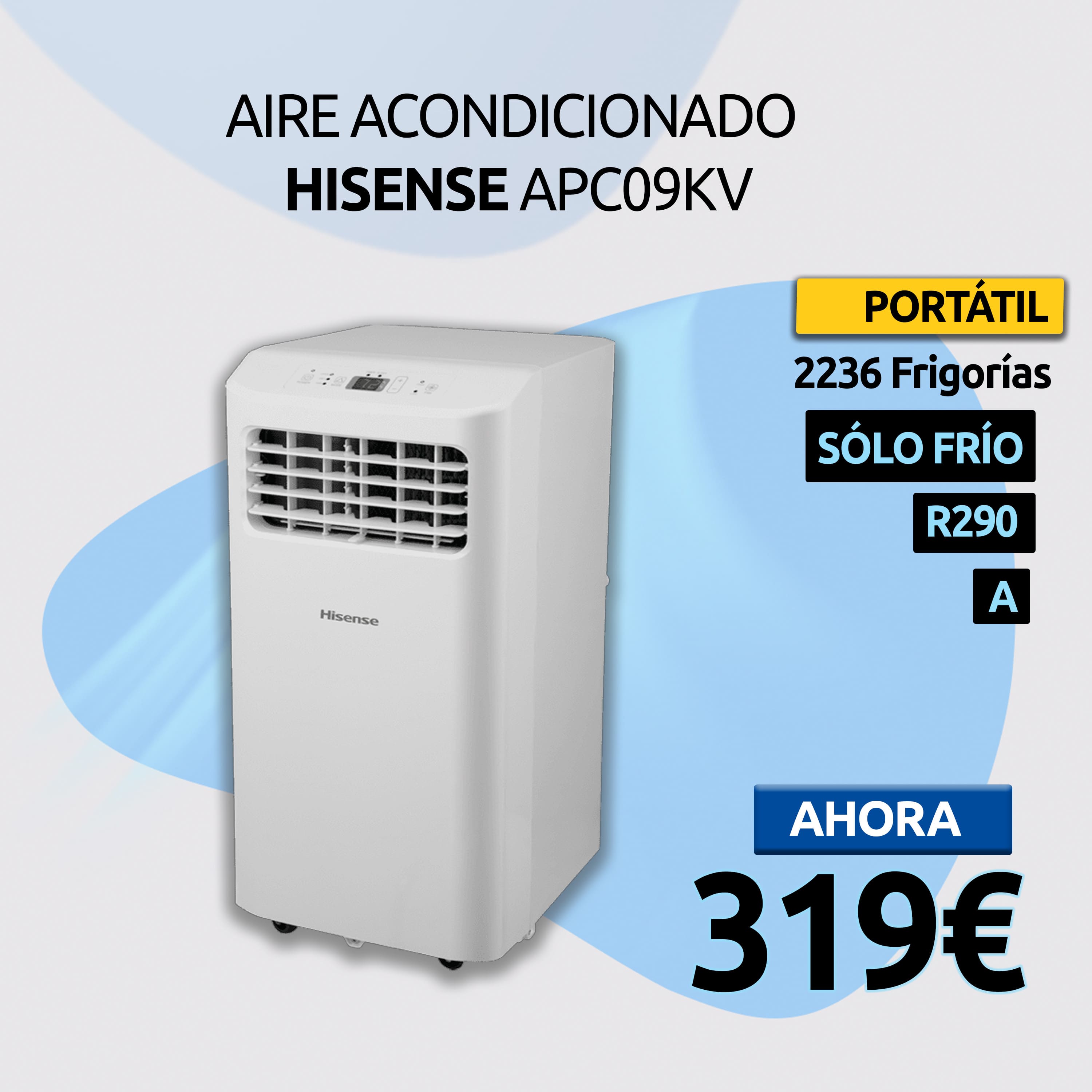 Aire Acondicionado Portátil Hisense
