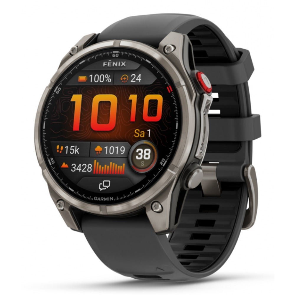 Garmin Fenix 8 Pro smartwatch AMOLED gris deporte