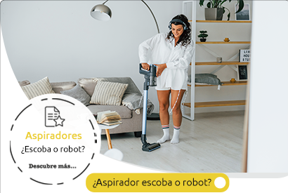 que es mejor robot aspirador escoba electrica