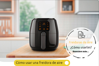 como usar una freidora de aire