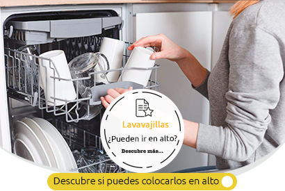 ¿podemos instalar el lavavajillas en alto?