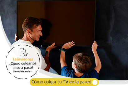Cómo colgar tu televisor en la pared paso a paso