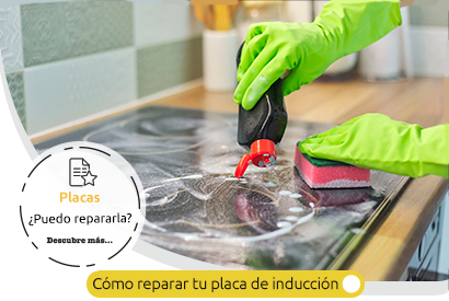 como reparar tu placa de induccion quemada