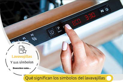 que significan los simbolos del lavavajillas