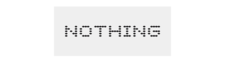 logo nothing